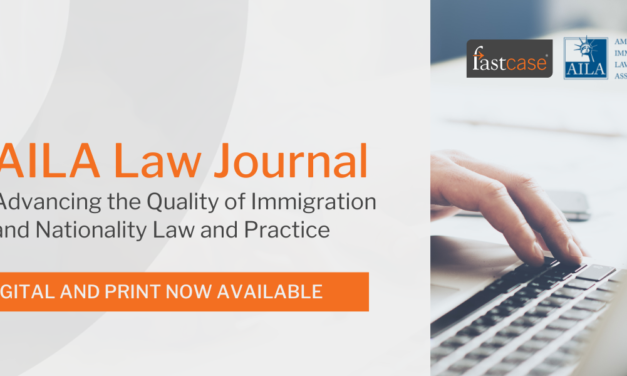Why the AILA Law Journal is Important